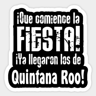 Fiesta Quintana Roo Sticker